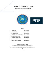 Makalah Administrasi Budaya Dan Lingkungan Sekolah