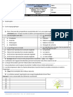 Evaluation Diagnostique TRC SVT Epreuve