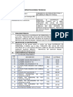 Especificaciones Tecnicas Ferreteria Rio Oro 1