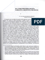 La Literatura Como Historio Graf A Notas Sobre La Narrativa Argentina Reciente Por Edgar H. Berg