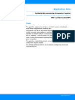 Atmel 6494 SAM9G45 Schematic Checklist - Application Note