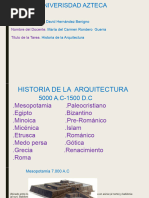 Tarea Historia de La Arquitectura 1 Tarea 2