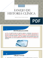 Semana 8 Manejo de Historia CLinica