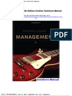 Management 12th Edition Kreitner Solutions Manual