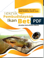 TEKNIK PEMBUDIDAYAAN IKAN BETOK - BAB - 1 - Helmizuryani S.Pi M.Si