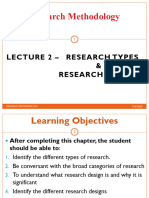 Lecture 2 Research Types & Designs