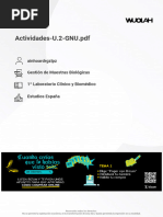 Actividades U.2 GNU