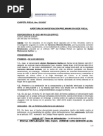 83-2020 Apertura Estelionato y Convoca Principio de Oportunidad