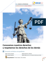 UA UA: Conocemos Nuestros Derechos y Respetamos Los Derechos de Los Demás