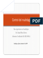 Control Del Muerdago Una Experiencia en Guadalajara Dr. Daniel Rivas Torres 2009