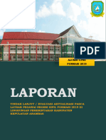 Laporan Evaluasi Dan Tindak Lanjut Pasca Latsar