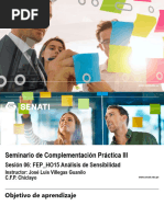 SCPIII - S06 FEP - HO15 Analisis de Sensibilidad