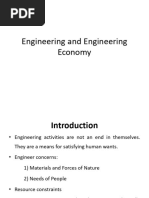 Class 1 - Engineering Economy