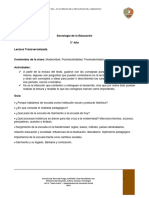 Guía de Lectura - Preguntas.Modernidad y Escuela - CarusoyDussel