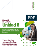 Tecnologia y Administracion de Operaciones