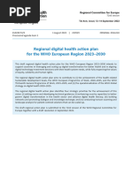 3-Regional Digital Health Action Plan For The WHO European Region 2023-2030