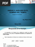 UMIDAD III Analisis Tiempo