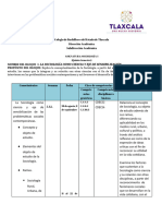 Dosificación de La Materia de Sociología I