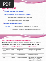 Physiology of The Reproductive For Nursing To Be Present