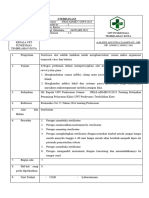 Sop Sterilisasi Pakai Sterilisator