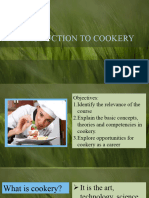 Introduction To Cookery