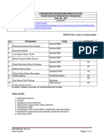 Acta N°001 Comite Curricular ADM