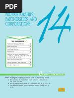 Chapter 14 - Sole Proprietorships-Partnerships and Corporations