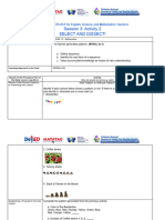 CARIAGA, MARILYN P. Session 3 - Select and Dissect Group Template