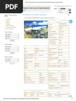 Mahi-1 Water Resource - Dams and Canals - Data Bank - Narmada (Gujarat State)