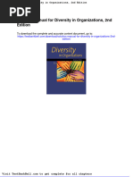 Solution Manual For Diversity in Organizations 2nd Edition Download