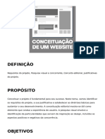 Conceituação de Um Website