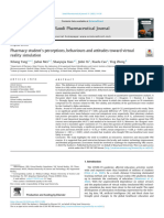 Saudi Pharmaceutical Journal: Xiliang Yang, Jiahui Mei, Shaoyujia Xiao, Jinlei Xi, Xiaolu Cao, Ying Zheng