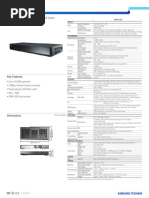 Samsung Network Video Recorder SRN-473S