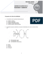 Cuaderno de Ejercicio N°3 Organismo y Ambiente