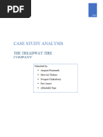 Case Study Analysis The Treadway Tire Company