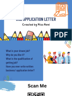 Job Application Letter