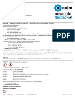 SDS - Novacote SF-693 - MX22 - CA