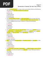 Chapter 5 Multiple Choice Questions