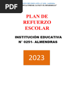 Plan de Refuerzo Escolar Primaria 2023 - Ien°0251