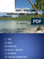 VISI - MISI - STRATEGI Mei 2014 Diklat Manajer