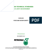 PTS 60.1501.08 HSE Food Water Safety