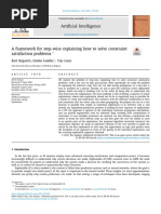 A Framework For Step Wise Explaining How To Solve Const - 2021 - Artificial Inte