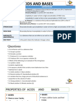 Acids and Bases