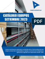 Catalogo Equipos Setiembre