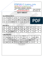 24-09-2023 - JR - Super60 - NUCLEUS & STERLING BT - Jee-Adv (2022-P1) - CTA-09&CTA-01 - (QAT-01) - Key & Sol's