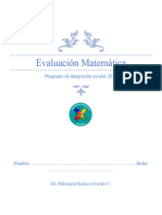 Evaluación Matemática para 2° Año Básico