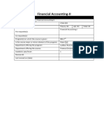 Financial Accounting II