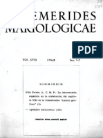 Ephemerides Mariologicae XVIII - Niño Picado. La Intervención Española en La Lumen Gentium Cap 8