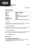 2023-0 Sil Derecho de Seguros