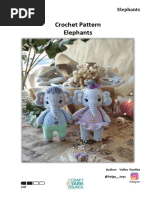 Crochet Pattern Elephants